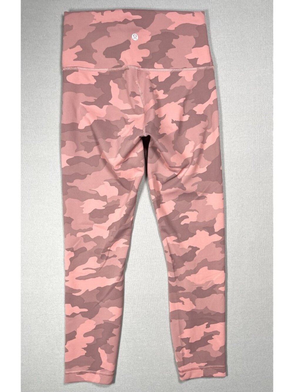 Lululemon Wunder Train High Rise Crop 23" Camo Brier Rose Multi Leggings -Size 6